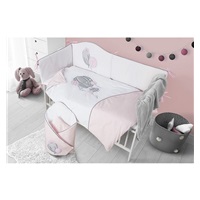 6-part bed linen Belisima Ballons 100/135 pink