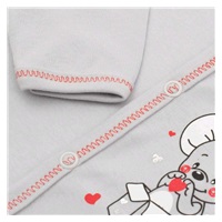 New Baby Mouse baby body grey, size 62 (3-6m)