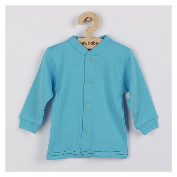 New Baby Mouse turquoise baby coat, size 80 (9-12m)