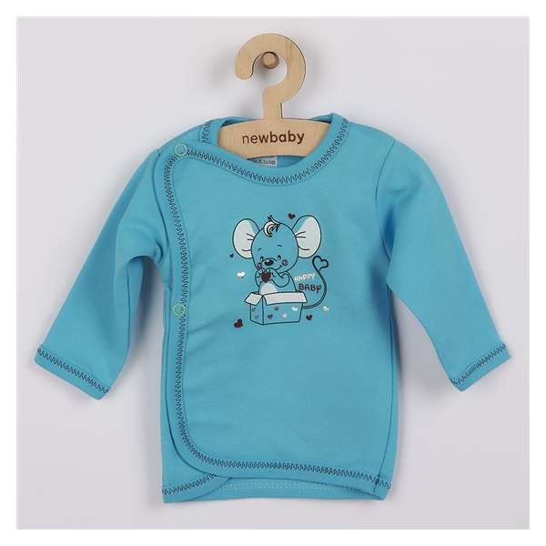 New Baby Mouse Turquoise Baby Nightgown, size 68 (4-6m)