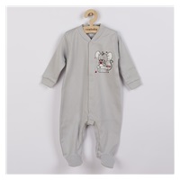 Baby Jumpsuit New Baby Mouse grey, size 74 (6-9m)