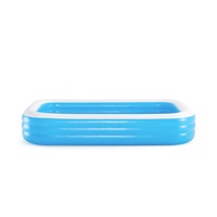 Family inflatable swimming pool Bestway 305x183x56 cm blue