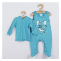 New Baby Mouse baby kit turquoise, size 68 (4-6m)