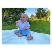 New Baby Summer Nature Collection baby muslin set blue, size 56 (0-3m)