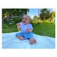 New Baby Summer Nature Collection baby muslin set blue, size 68 (4-6m)