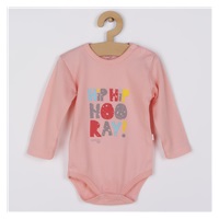 Baby long sleeve body Koala Hip-Hip pink, size 80 (9-12m)