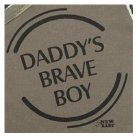 Short Sleeve Baby Bodysuit New Baby Army boy, size 92 (18-24m)