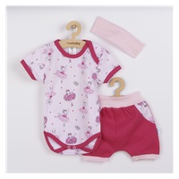 3-Piece Summer Cotton Set New Baby Perfect Summer Ballerina, size 68 (4-6m)