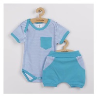 2-Piece Summer Cotton Set New Baby Perfect Summer Turquoise, size 92 (18-24m)