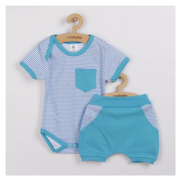 2-Piece Summer Cotton Set New Baby Perfect Summer Turquoise, size 92 (18-24m)