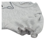 Baby dress with tulle skirt New Baby Wonderful grey, size 74 (6-9m)