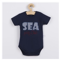 Baby summer body Koala Sea Party blue, size 68 (4-6m)
