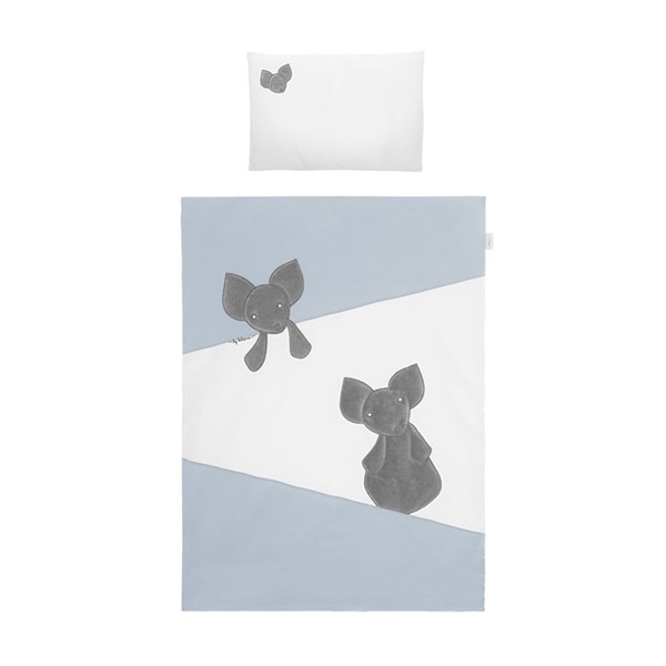 2-piece bedding Belisima Mouse 100/135 blue