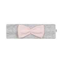Baby headband New Baby Lady grey pink