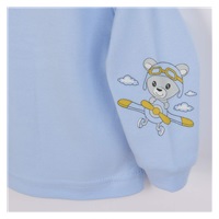 New Baby Teddy pilot blue, size 80 (9-12m)