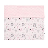 Baby blanket New Baby Bears pink 80x102 cm