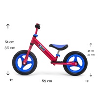Kids bike Milly Mally Sonic Red