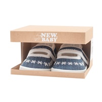 Baby booties New Baby Jeans white 3-6 m, size 3-6 m