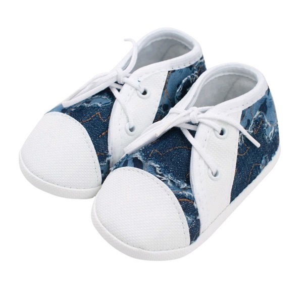 Baby sneakers New Baby blue 6-12 m, size 6-12 m