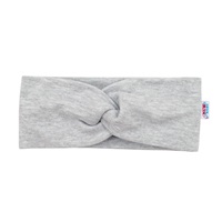Baby headband New Baby Style grey 37 cm