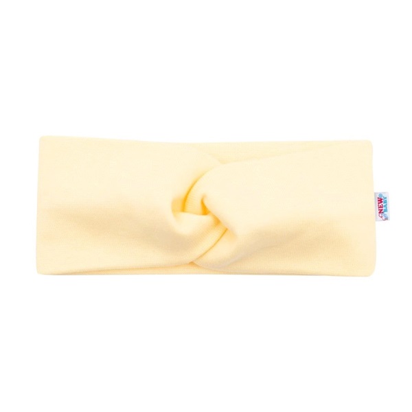 Baby headband New Baby Style yellow 40,5 cm