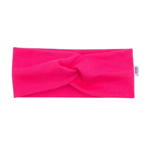 Baby headband New Baby Style dark pink 40,5 cm