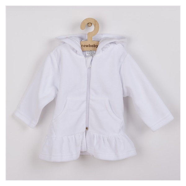 Semiskirt with hood New Baby Baby white, size 68 (4-6m)