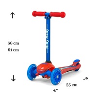 Milly Mally Scooter Zapp redcom