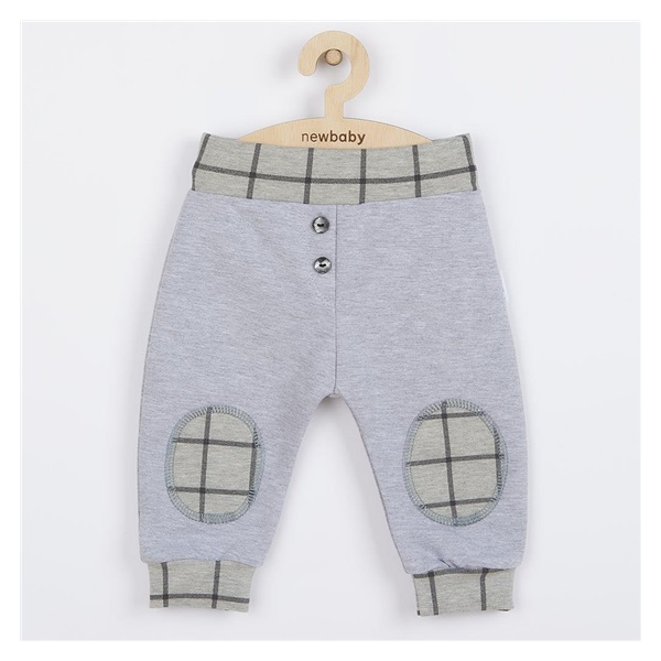 Baby Cotton Sweatpants New Baby Cool Grey, size 62 (3-6m)
