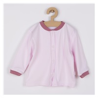 Organic cotton baby coat Koala Forest Friend pink, size 68 (4-6m)