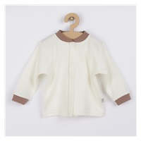 Organic cotton baby coat Koala Forest Friend beige, size 74 (6-9m)