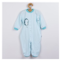 Organic cotton baby jumpsuit Koala Forest Friend blue, size 74 (6-9m)
