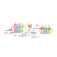 Baby Ono 180 ml non-leaking cup with soft mouthpiece orange