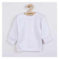 New Baby baby shirt with side fastening white, size 68 (4-6m)