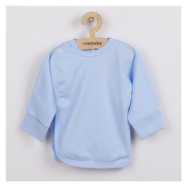 New Baby Baby Nightgown with side fastening light blue, size 68 (4-6m)