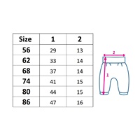 Baby cotton sweatpants New Baby Hedgehog, size 80 (9-12m)