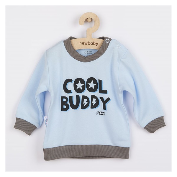 Baby T-shirt New Baby With Love blue, size 74 (6-9m)