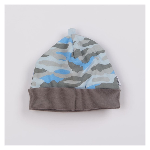 New Baby With Love Cotton Baby Cap Blue, size 68 (4-6m)
