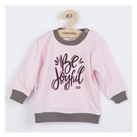 Baby T-shirt New Baby With Love pink, size 68 (4-6m)