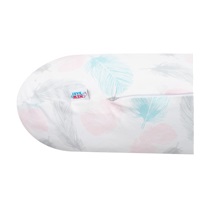 Nursing Pillow New Baby Feather Pink