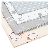C-shaped nursing pillow cover New Baby XL grey with polka dots