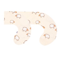 C-shaped nursing pillow cover New Baby Sheep beige
