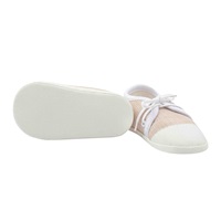 Baby booties New Baby jeans beige 0-3 m, size 0-3 m