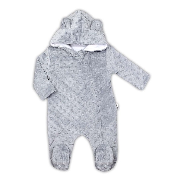 Baby jumpsuit Nicol Bubbles grey, size 62 (3-6m)