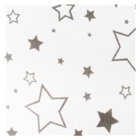 Classic Lace-up Wrap New Baby Waffle White Stars Grey