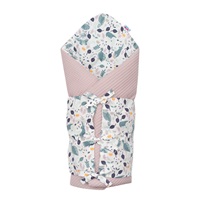 Classic lace-up wrap New Baby Waffle pink rabbits