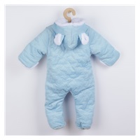 Winter baby jumpsuit Nicol Kids Winter blue, size 74 (6-9m)
