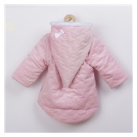 Winter baby coat with cap Nicol Kids Winter pink, size 68 (4-6m)