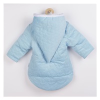 Winter baby coat with cap Nicol Kids Winter blue, size 74 (6-9m)