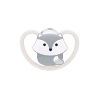 Space NUK 0-6m fox pacifier, size 0-6 m